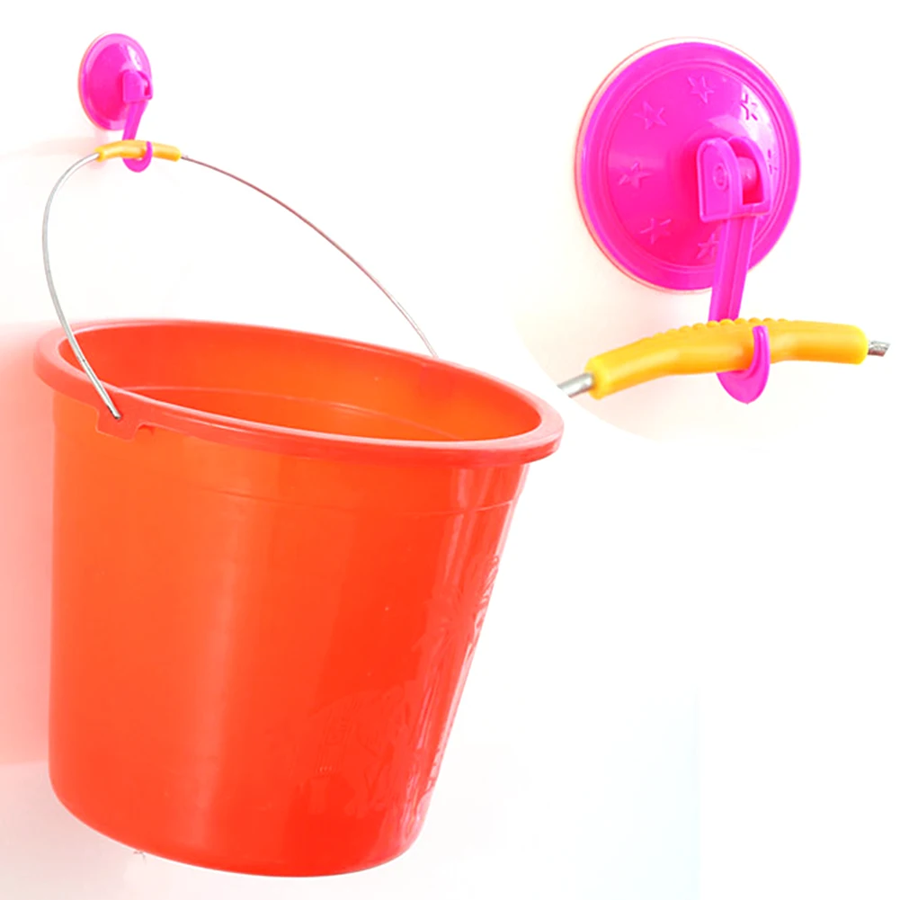 Seamless Wall Hanger for Key Clothes Cap, Removable Bathroom Kitchen Wall Strong Suction Cup Hook Hanger Vacuum Sucker