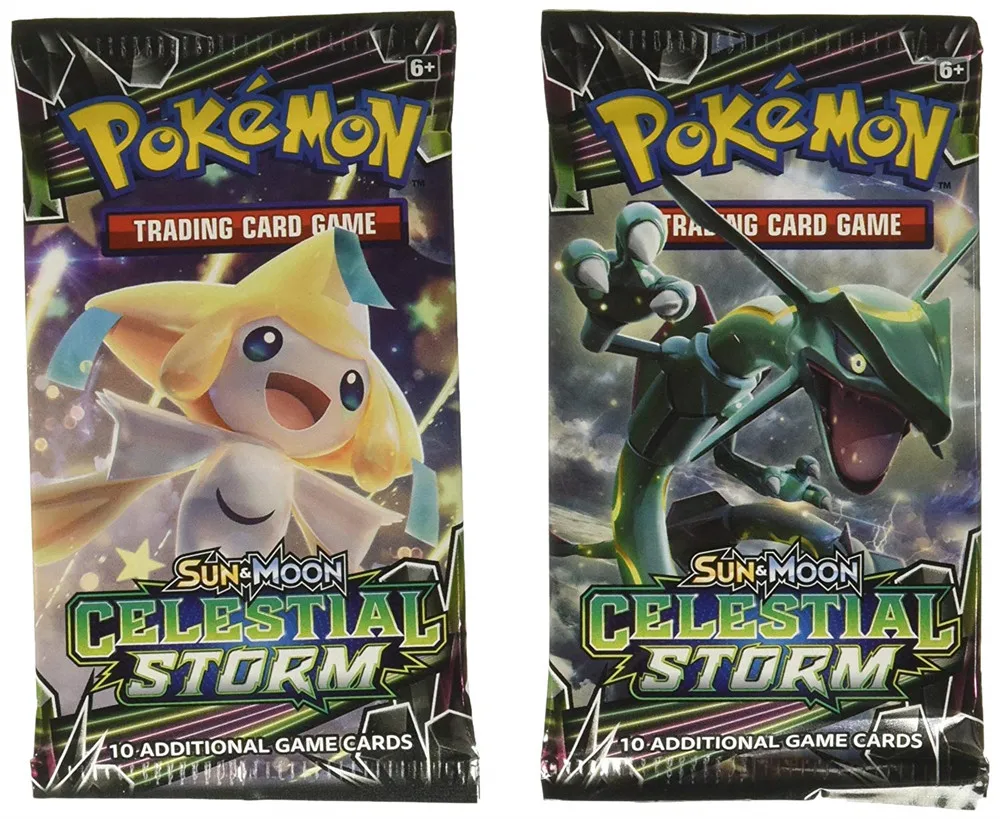 Cartas de Pokemon TCG: sol y luna Celestial Storm, paquete de 36 cartas de intercambio, juego de cartas colección para _ - AliExpress Mobile