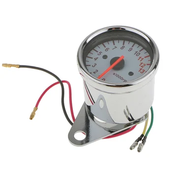 

12V Universal Motorcycle 13000RPM Tachometer Tacho Gauge for Yamaha