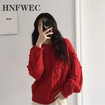 

Fashion Pullovers Sweaters Women and And Spring 2020 New Ladies Sweaters Solid Color Wild Ladies Sweater Casual Tops Y728