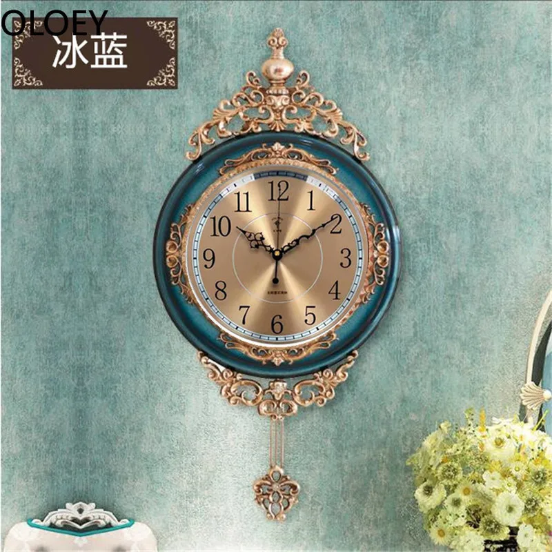 Grande horloge murale décorative fleur de vie motif pierre horloge murale  Unique Art mural islamique luxe spécial décoration murale - AliExpress