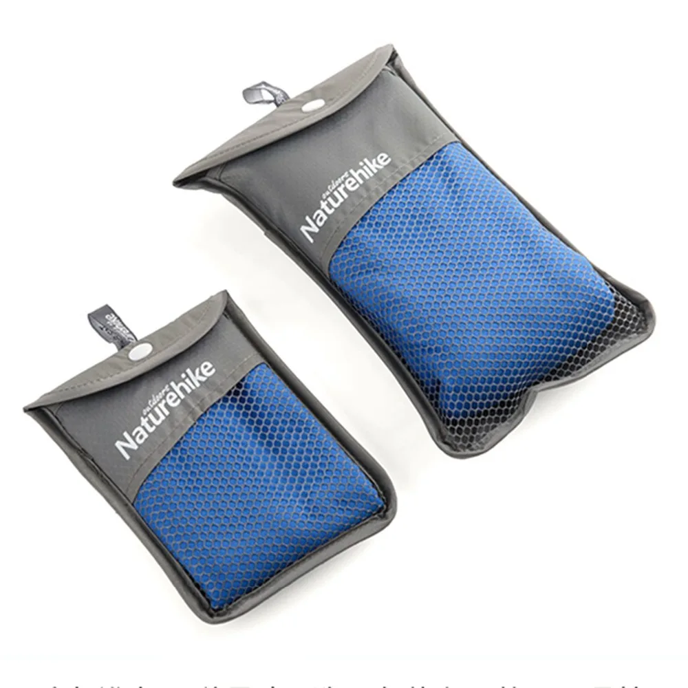 Спортивное Полотенце Naturehike из микрофибры, портативное быстросохнущее, для путешествий, бегущая ткань, мягкая, для плавания, бега, пляжа, спортзала, мочалка 40*80 см