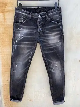 

NEW Men Jeans Ripped for Men Skinny DSQ D2 Jeans Pants Men Jeans Zipper Outwear Man Pants 1 order