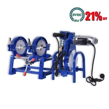 Máquina de solda por fusão de 63 160 w, 1700 v/110v, 63 220mm, pe, ppr, pb, pvdf, cachimbo de motor quente