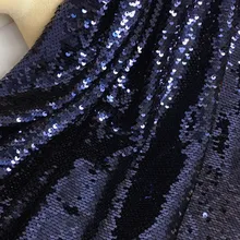 10 метров ширина 130 см темно-синяя блестящая ткань с блестками для платьев модная одежда вечерние праздничные декорации DHL