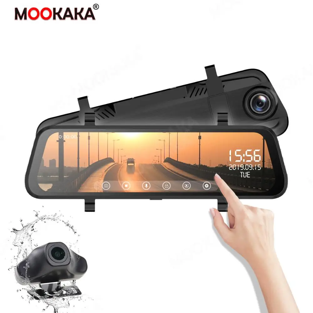 Ночное видение Dash Cam заднего вида Камера потоковый медиа Pro поток Автомобильный