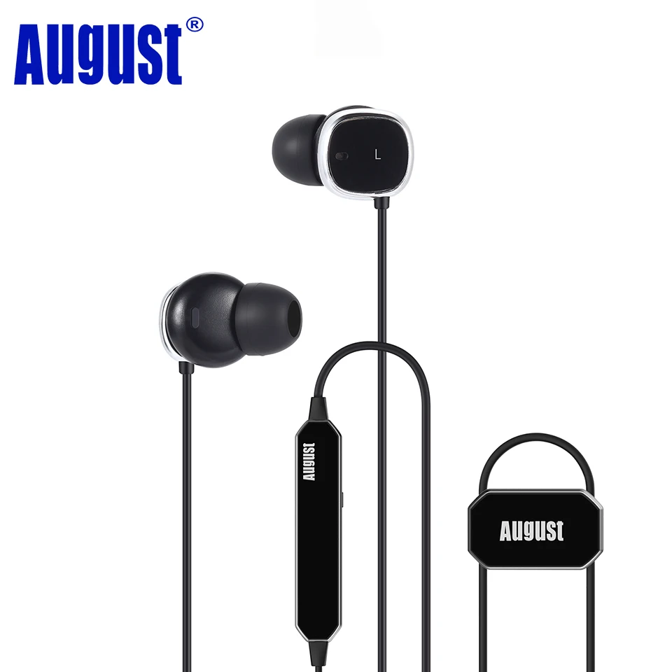 August EP720 беспроводные Bluetooth наушники с активным шумоподавлением ANC для смартфонов
