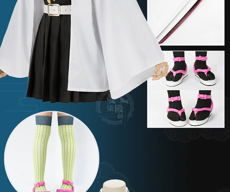 Demon Slayer Tanjirou Nezuko Zenitsu Giyuu Shinobu Mitsuri Muichirou Obanai Muzan; костюм для косплея; одежда для всех мужчин; Кимоно