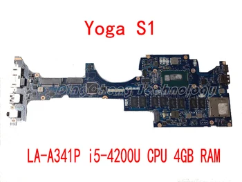 

HOLYTIME laptop Motherboard For Lenovo Thinkpad Yoga S1 ZIPS1 LA-A341P i5-4200U CPU 4GB RAM integrated graphics card 100% tested