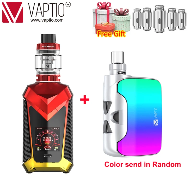 Billig 【UK SHIPPING】Original Vape 220W Vaptio SUPER CAPE KIT E Zigaretten Vape Tank 8,0 ml Fit 510 nachfüllbare Zerstäuber 810 tropfspitze