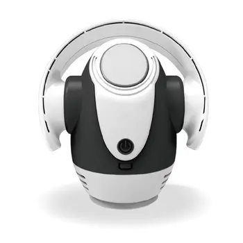 

5 Wind Speed Adjustable Bladeless Fan USB Rechargeable Air Cooler Leafless Fan