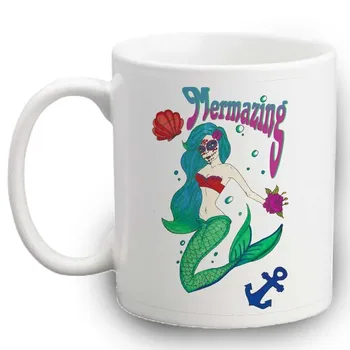 

Mermazing Mermaid Mug Cute Novelty Beautiful Unique Amazing Queen LOVE Mug