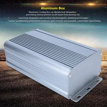 

PCB Electronic Instrument Project Box Case diy Extruded Aluminum Enclosures wire connector junction box 55 x 95 x 150mm