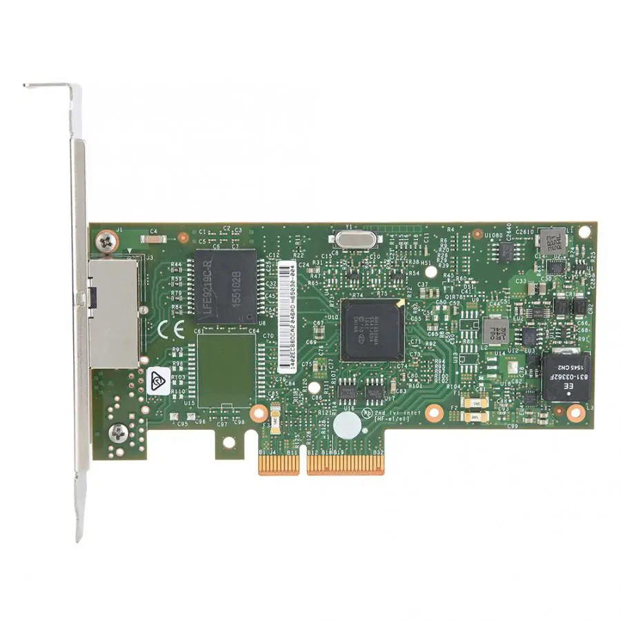 Wifi сетевая карта для Intel I350AM4 для hp NC361T PCI-E Двухпортовая гигабитная сетевая карта для настольных компьютеров сетевая карта 4