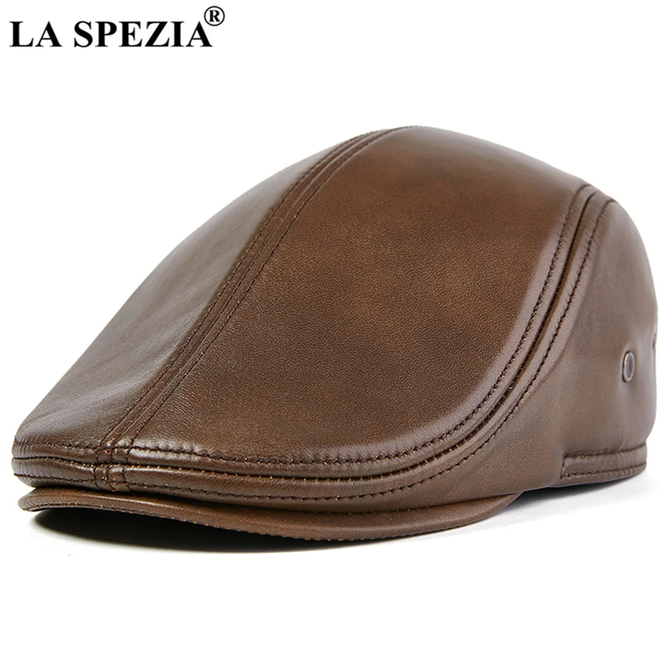 sheepskin flat cap