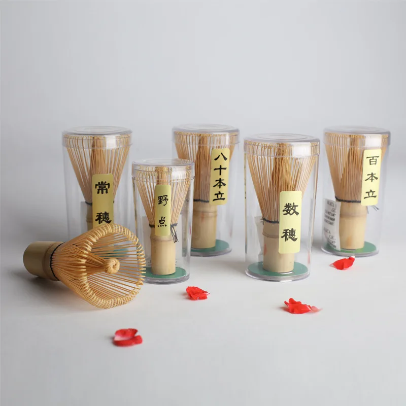 

Bamboo Tea Whisk Matcha Point Green Tea Powder Appliance Matching Tool DNJ998