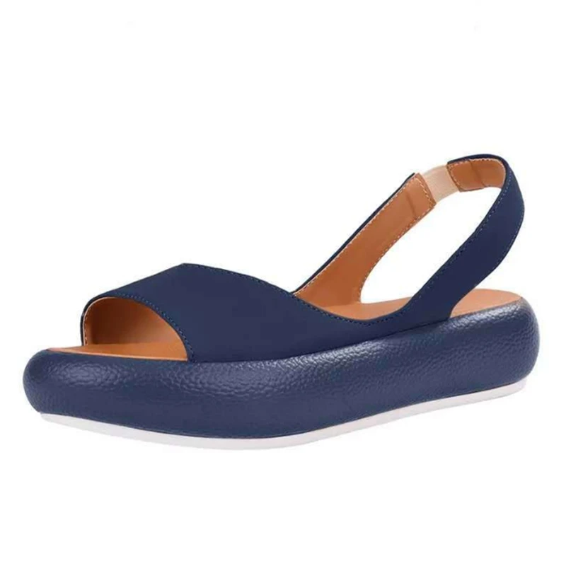 

2021 New Flat Sandals Slippers Women's Casual Outdoor Slippers Fashion Beach Shoes Thick Sole Sandals Concise Summer Slippers