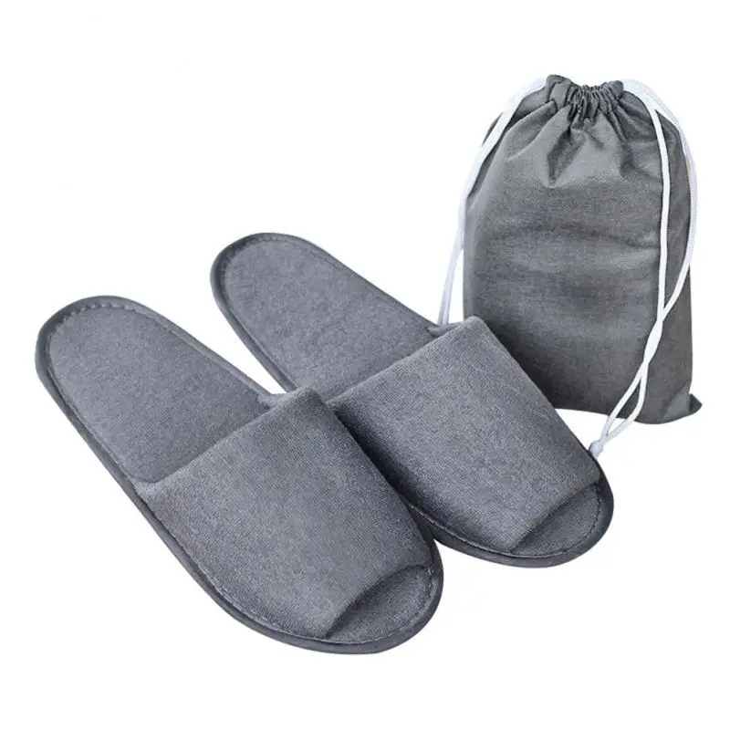 Factory Direct Sell Eco-friendly Linen Slipper Shoe Bag for Disposable  Slippers | Petop Hotel Supply