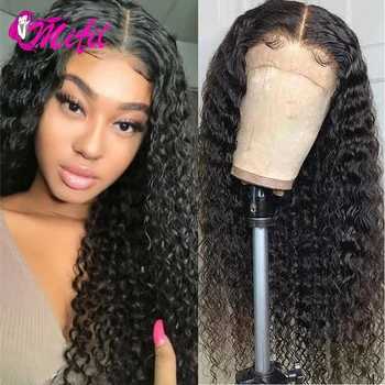 

Mifil 13X6 Lace Front Human Hair Wigs Deep Wave Lace Front Wig 150% Remy Brazilian Hair Wigs Preplucked Natural Hairline