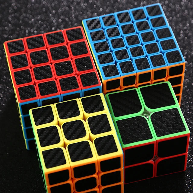 2x2x2 3x3x3 4x4x4 5x5x5 Professonal Magic Cube Smooth Competition Speed Twist Puzzle Cube for Kid Brain Cogitation Training Toys 1