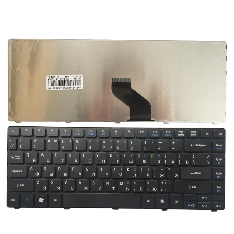 

Русская клавиатура для ноутбука ACER Aspire 3410 3750 3750G 3750Z 3750ZG 3935 4540 4540G 4741 4741Z 4741G 4741ZG 4743 4743G 4743Z