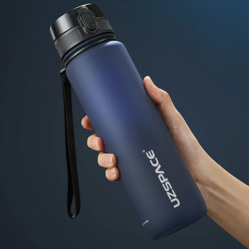 500ML Plastic Water Drinking Bottle with Leak Proof Usable Sport Running Gym Sch 