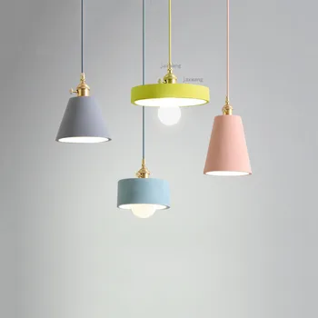 

Nordic LED Pendant Lights Dining Room Hanging Lamp Living Room Bedroom Home Decor Indoor Pendant Luster Lighting Light Fixtures
