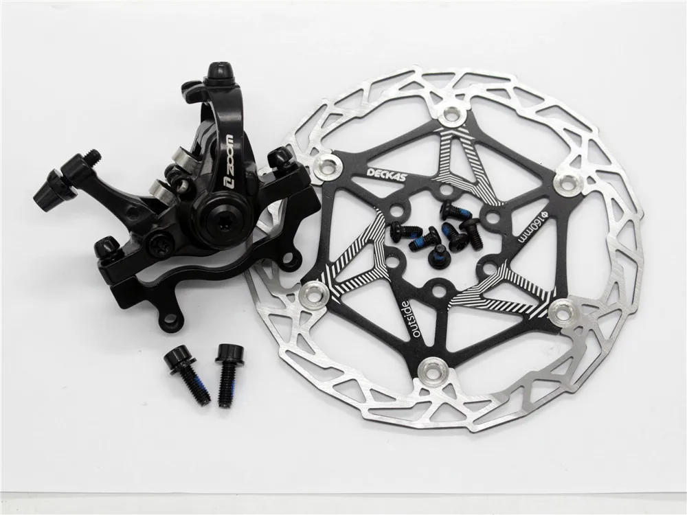 Rear and DECKASBK Zoom DB-680 HB680 Велосипедный тормозной суппорт с тормозным тормозом MTB части велосипеда двухсторонний гидроэлектрический тормоз - Цвет: Rear and DECKASBK