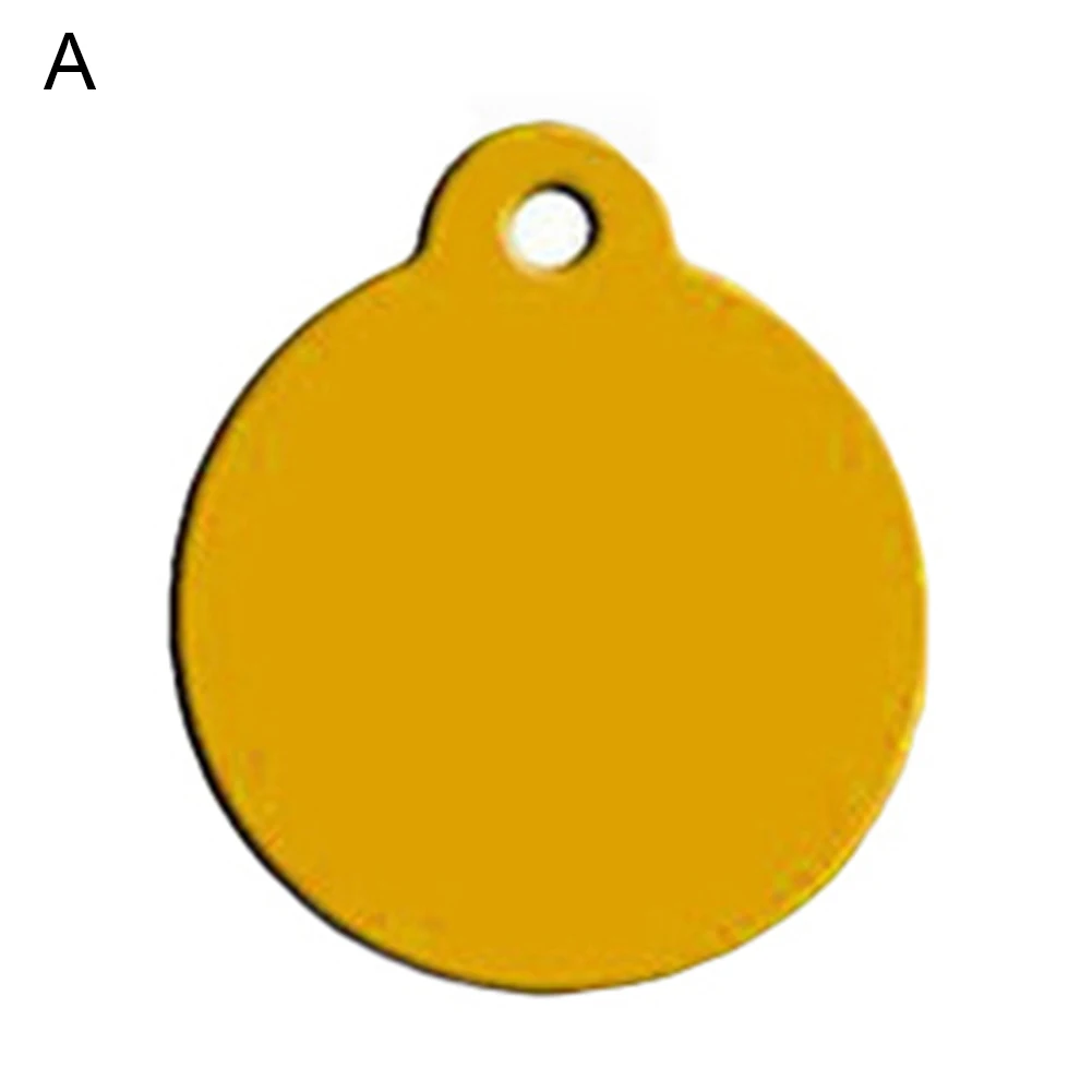 Bone/Heart shape Выгравированный Pet идентификация ошейник для собаки табличка анти-потеря значок