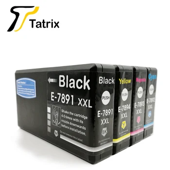 

Tatrix For Epson T7891 T7892 T7893 T7894 Ink Cartridge For Epson WorkForce Pro WF-5110DW 5190DW 5620DWF 5690DWF etc.