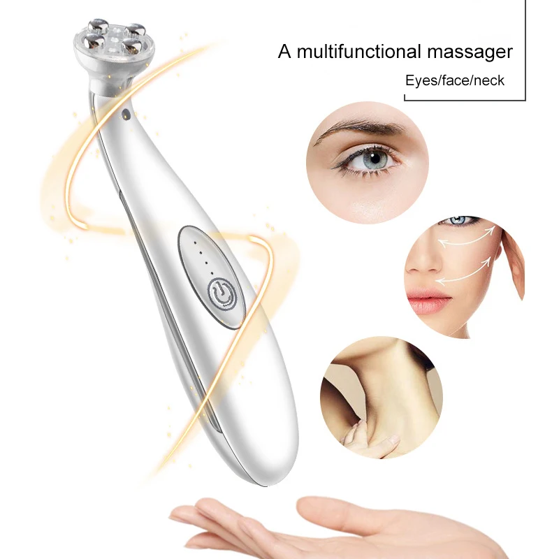 Massageador dos olhos com calor e LED