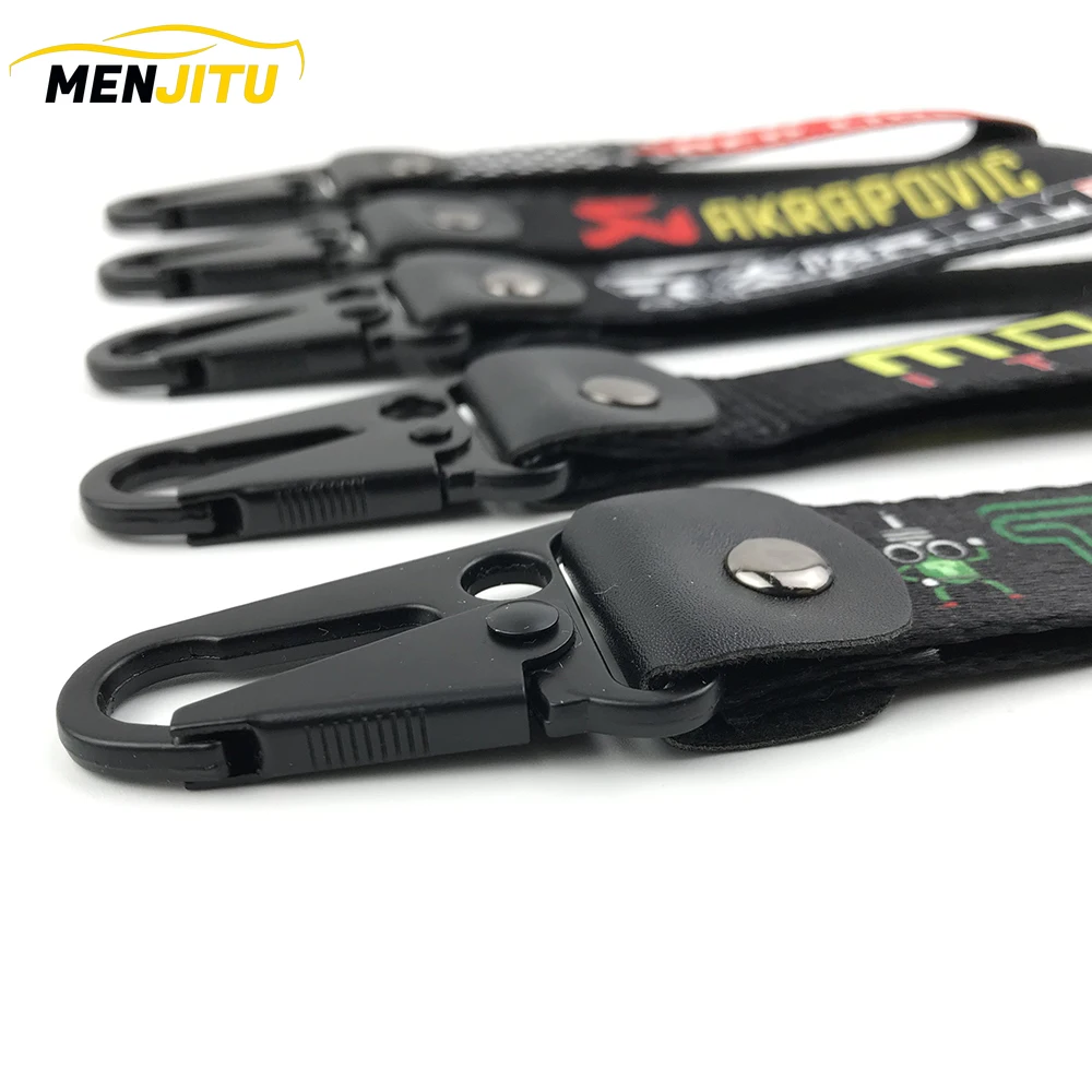 Металлический брелок для мотоцикла и автомобиля, подвеска для akrapovic momo tein jdm viv, дорожная сумка, домашнее личное украшение с подвесной пряжкой