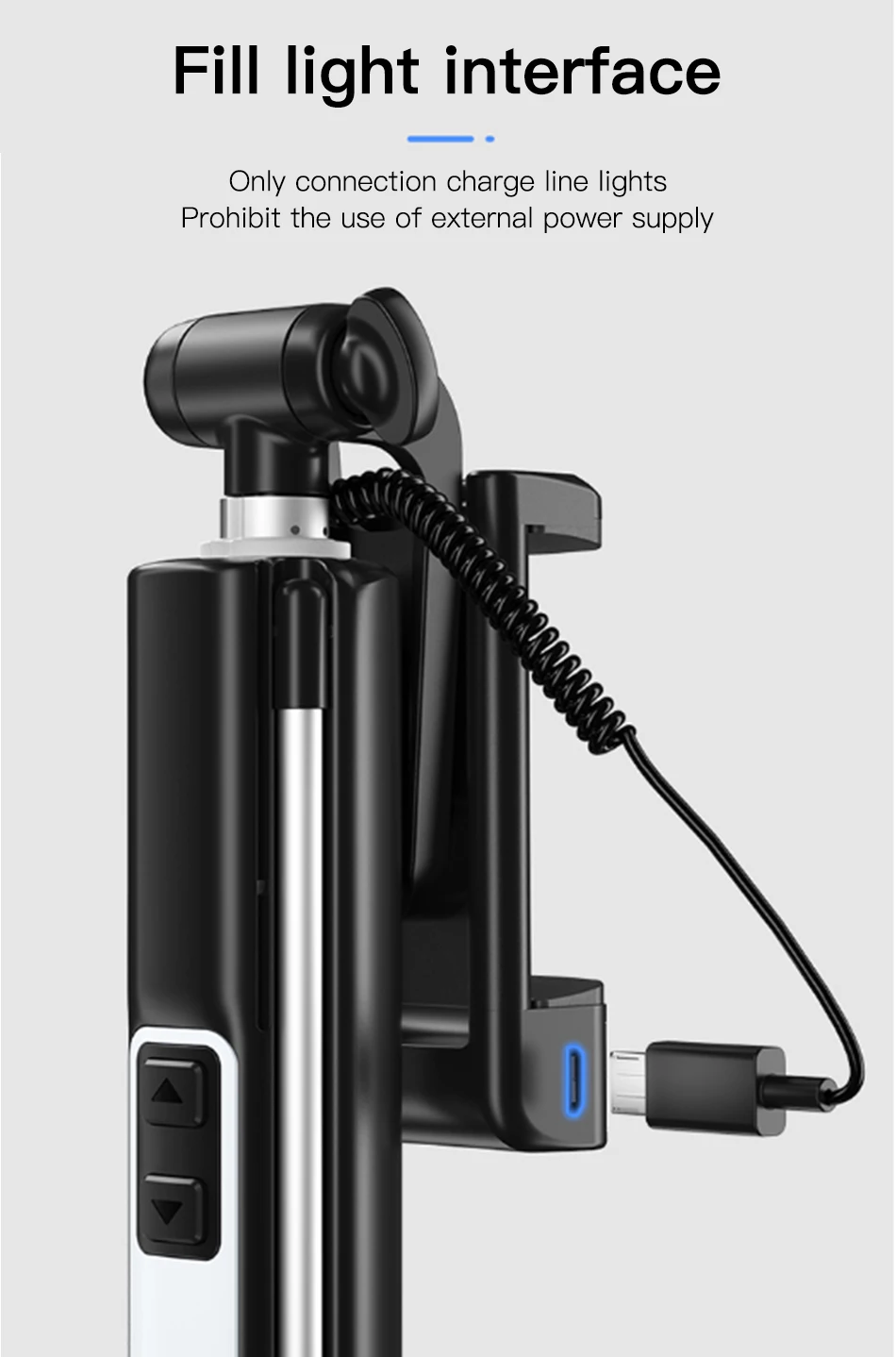 Benks New Wireless Bluetooth Selfie Stick Tripod Extendable With Shutter Button Remote Control Universal For iPhone 11 XR Xiaomi (16)