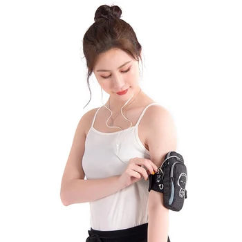 

Fitness Running Men Women Arm Bags for Phone Money Keys Outdoor Sports Arm Package Bag with Headset Hole