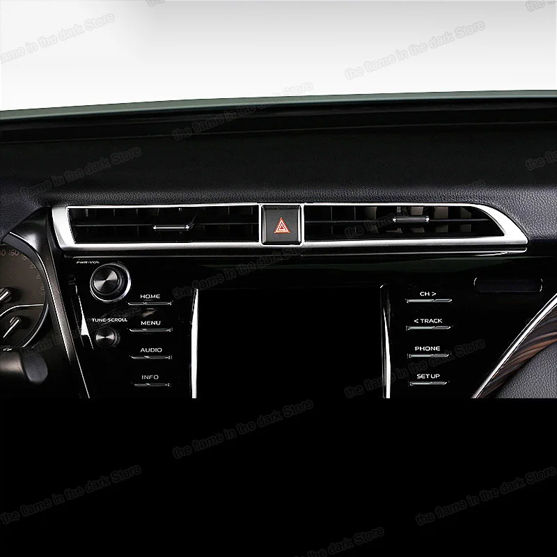 Lsrtw2017 приборная панель вентиляционного отверстия для toyota camry 2019 2020 2018 70 v70 xv70 trd