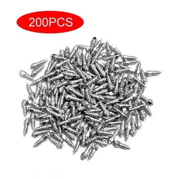 

200 Pcs Non-Slip Tungsten Steel Nails Wheel Nails Durable Tire Boltsbolts For Tires Premium Car Atv Winter Emergency