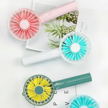 

Portable Mini USB Fan Hand Held Desk Air Cooler Silent Travel Humidification Cooler Cooling Chargeable Fan for Home Office 2