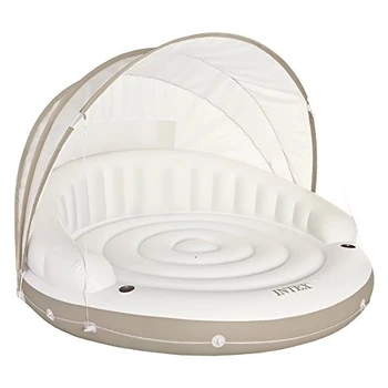 

Intex 58292EU - Lounge gonfiabile, isola del baldacchino, 78 x 59 pollici