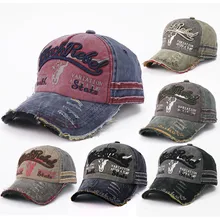 Шляпа для папы, унисекс, мужская, женская, хлопковая бейсболка, старинная буква, с принтом, Дальнобойщик, кепка, спортивная, Snapback, хип-хоп, регулируемый головной убор, Chapeu# D
