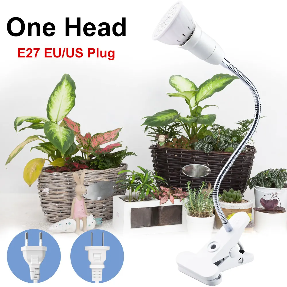 

Plant Growth Light Indoor LED Phyto Lamp E27 Grow LED Light Full Spectrum Fito Lamp Greenhouse LED Bulb Seedling Flower Lighting