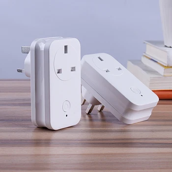 

Zigbee UK Power Socket Compatible With Samrt Things Echo Plus Smart Gadget Switch Wireless Phone APP Remote Outlet 2019 HOT