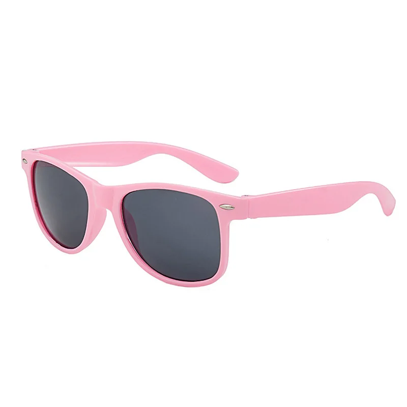Light pink Классические солнцезащитные очки, женские очки, разноцветные, квадратные, унисекс, Ретро стиль, солнцезащитные очки, UV400, для покупок, вождения, мужчин, путешествий, рыбалки, R2140 - Цвет линз: Light pink