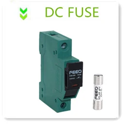 Автоматический CE DC PV 32 Amp 10x38 1000V din-рейку электронный Солнечный 1000Vdc держатель предохранителя+ предохранитель TUV сертификат