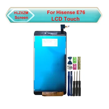 

For Hisense E76 LCD Display With Touch Screen Digitizer Assembly Replacement With Tools+3M Sticker