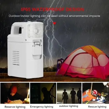 

Multifunctional Portable Spotlight Salt Water Powered Emergency Light Waterproof USB Power Bank Three Light Modes Outdoor Lamp