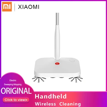 

XIAOMI MIJIA Electric Sweeping Mopping Handheld Household Cleaning Wireless Floor Broom Vacuum Cleaner Machine