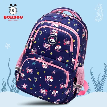 

BOBDOG School Bags Boy Backpacks School Bag for girls Waterproof Children Bags Kid bag