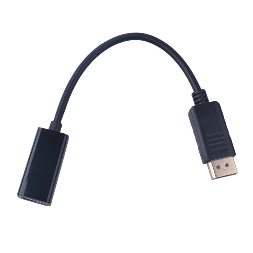 Ceny Elistooop męski na żeński dp do HDMI kabel konwertera port wyświetlacza do 1080P HDMI wspornik adaptera 1080P