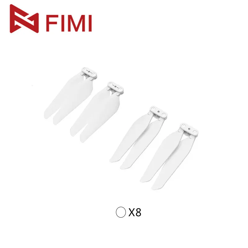 White8 FIMI X8 SE оригинальные 4 шт./8 шт. пропеллеры черный белый RC Квадрокоптер запасные части складные пропеллеры FIMI X8 SE аксессуары - Цвет: White8