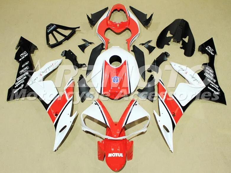 4 подарка ABS Литье Мотоцикл Обтекатели наборы подходят для Yamaha YZF-1000-R1 2004 2005 2006 04 05 06 Кузов Набор красный белый холодный